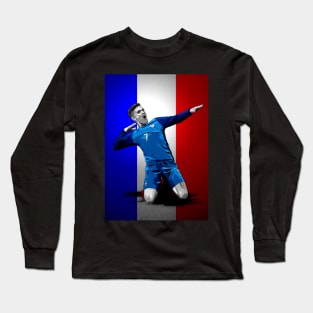 Antoine Griezmann - France Football Artwork Long Sleeve T-Shirt